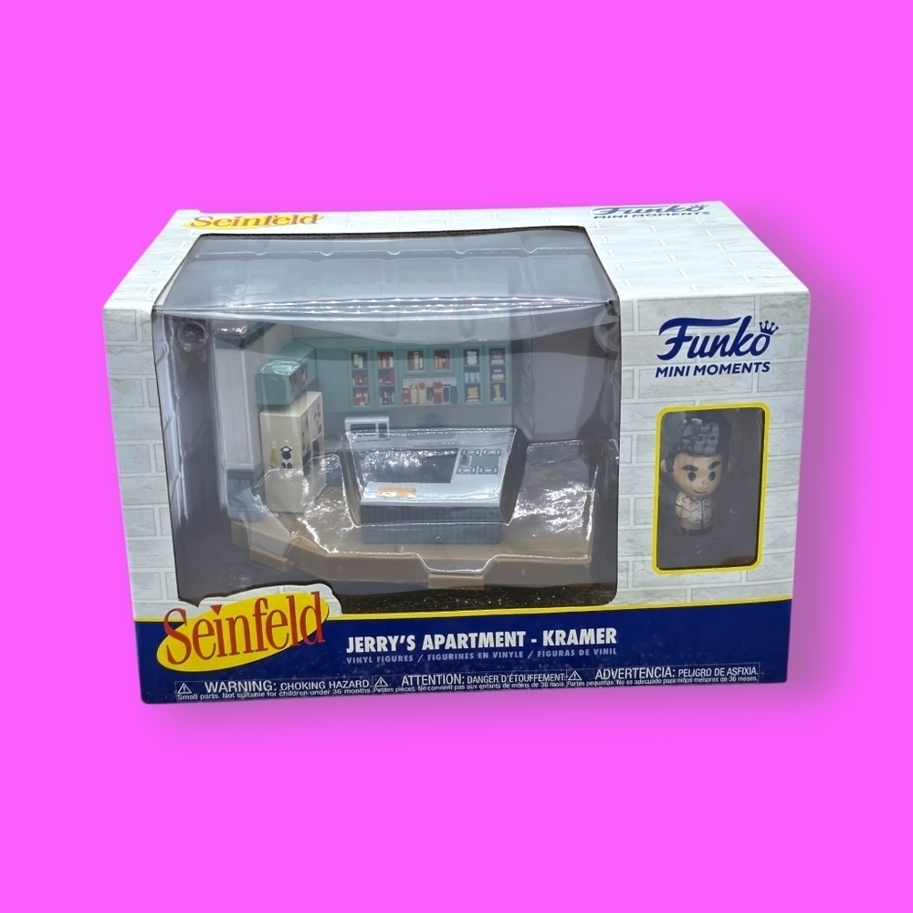 Funko Mini Moments Seinfeld Jerry's Apartment Kramer Vinyl Figure Set